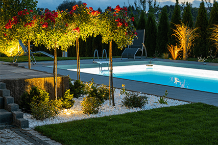 IlluminArt Landscape, IlluminArt Landscape Lights, pool and patio