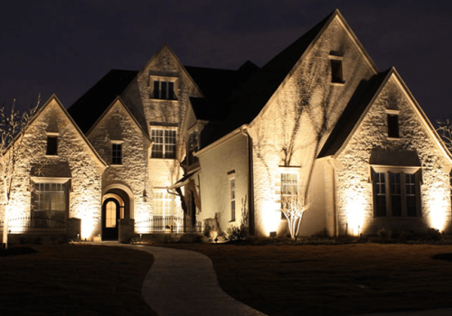 outdoor home lighting, custom home lighting