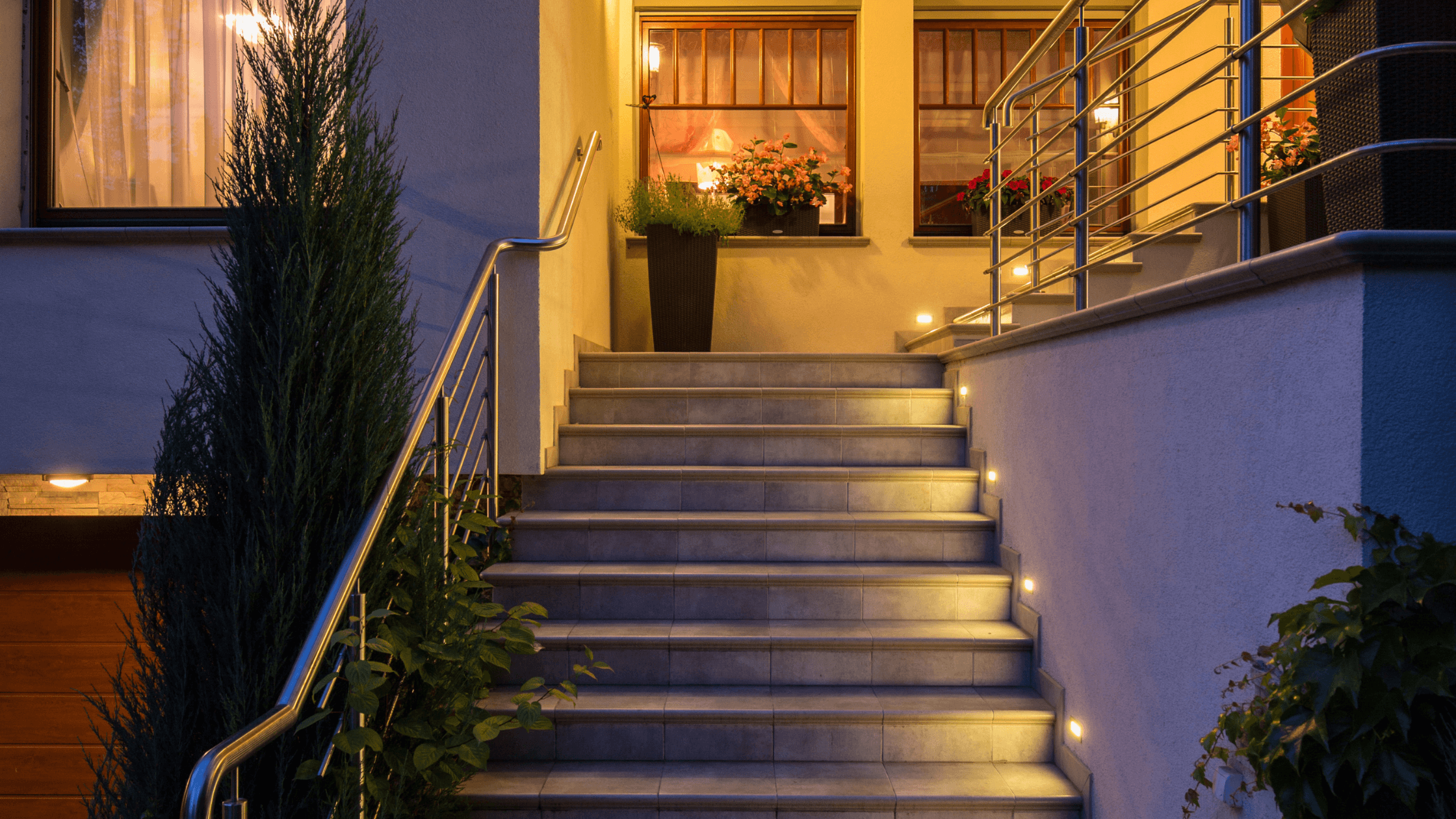 Walkways, steps, Illuminating Walkways and Steps