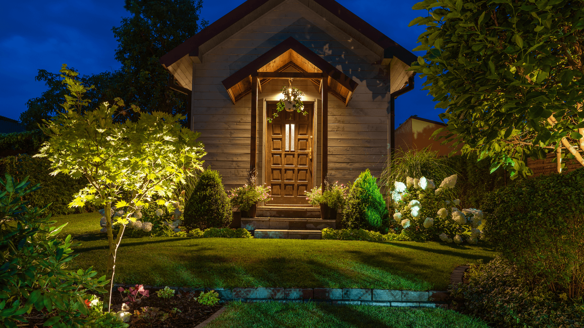 Landscape Lighting, Home Security